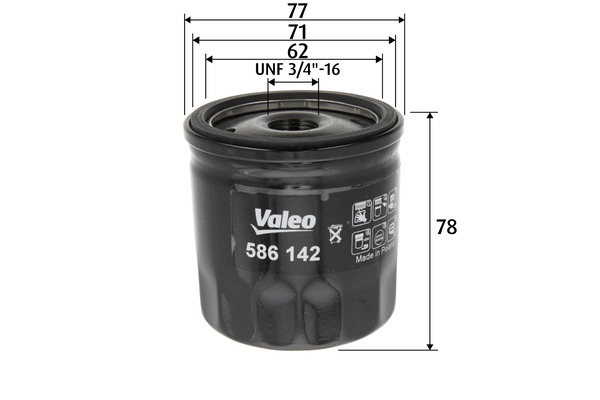 Olejový filter VALEO